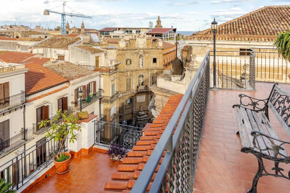 Palazzo Viola Suite Panoramica Palermo Buitenkant foto